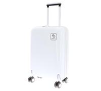 Mandarina Duck Trolley de cabine Sky Duck 55 cm 4 roulettes soufflet d'extension blanc