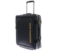 MANDARINA DUCK Sac de Voyage Trolley Eco Coated Wheeled Duffle Black Noir 55cm