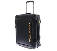 MANDARINA DUCK Sac de Voyage Trolley Eco Coated Wheeled Duffle Black Noir 55cm