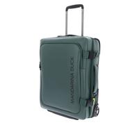 MANDARINA DUCK Sac de Voyage Trolley Eco Coated Wheeled Duffle Deep Green Vert foncé 55cm