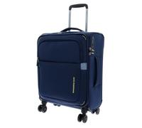 Mandarina Duck Smile & Go - Trolley Cabin Soft Dress Blue (Bleu) 40 X 55 X 20 X H X W)