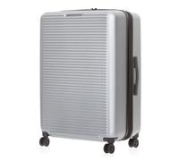 Mandarina Duck Tank Case 4 roues Valise cabine L 75 cm avec soufflet d'extension couleur argent