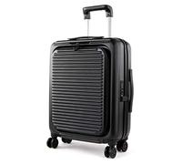Mandarina Duck Trolley cabine Tank Case – poche PC avant – Noir – 40 x 55 x 20