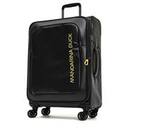 Mandarina Duck Valise Eco Coated 4 roues, polyester recyclé, unisexe, noir