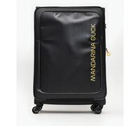 Mandarina Duck Valise Trolley Eco Coated XL 83 cm - 4 roulettes - soufflet d'extension - noir