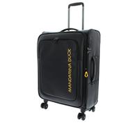 Mandarina Duck Valise Eco Coated 4 roues, polyester recyclé, unisexe, noir