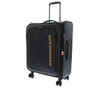 Mandarina Duck Eco Coated 4 roulettes Trolley M 67 cm noir