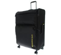 Mandarina Duck Valise à roulettes Zephyr EXP XL extensible Noir tissu doux effet 3D 52×31,5×83 cm
