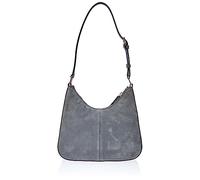 Mandarina Duck Velvet Plisse Hobo, Femme, London Fog