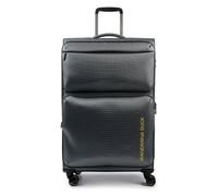 Mandarina Duck Zephyr 4 roues Valise cabine L 78 cm avec soufflet d'extension gris
