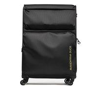Mandarina Duck Valise à roulettes Zephyr EXP XL extensible Noir tissu doux effet 3D 52×31,5×83 cm