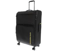 Mandarina Duck Zephyr EXP Valise à roulettes Large, Noir, 47 cm (L) x 27.5 cm (W) x 78 cm (H), Grande Valise à roulettes Extensible en 3D