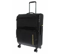 Mandarina Duck Valise à roulettes Zephyr Medium EXP extensible en tissu souple Noir