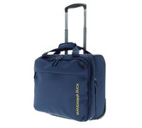 Mandarina Duck Zephyr Rolling Tote, Bleu Dress, 41 cm x 21 cm x 36 cm, Comoda Borsa Pilot a Due ruote