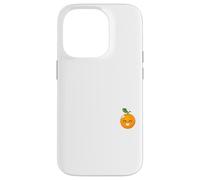 Mandarine mathématiques Blague mathématicienne Professeur de calcul Coque pour iPhone 14 Pro