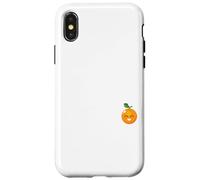 Mandarine mathématiques Blague mathématicienne Professeur de calcul Coque pour iPhone X/XS