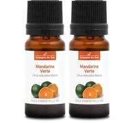 MANDARINE VERTE BIO - 10mL - Huile Essentielle de Qualité Premium - 100% Pure, Naturelle, garantie ChromaCert® - Chémotypée & Intégrale (Lot de 2)