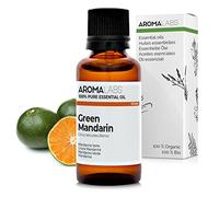 Mandarine Verte BIO (Citrus reticulata) - 30 mL - Huile Essentielle Chémotypée et Certifiée AB - Aroma Labs - Made in France