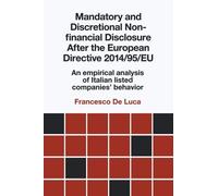 Mandatory And Discretional Non-Financial Disclosure After The European Directive 2014/95/Eu