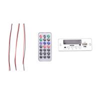 MANDDLAB Carte décodeur MP3 Bluetooth 12 V 50 W - Module audio numérique USB pour haut-parleur, kit mains libres, argenté