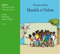 Mandela et nelson livre lu (3cd) à partir de 9 ans - Hermann Schulz - Ecole Des Loisirs - Texte lu (CD) - Textes lus CD