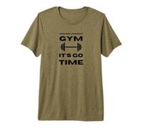 Mandelbaum's Gym Funny Gym Haltérophilie Entraînement T-Shirt Haut de Gamme