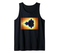 Mandelbrot Electrique Set Fractale Géométrie Rétro Formes Mania Débardeur