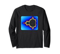 Mandelbrot Electrique Set Fractale Géométrie Rétro Formes Mania Manche Longue