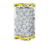 Mandelli Display 8003029701806 Lot de 100 balles d'entraînement Blanc Mm 38 Ping-Pong Jeu de Sport 521 Multicolore