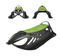 Mandelli Slitta Neige 2 Places Neon Grip 70 Kg Vert Et Noir