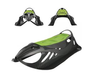 Mandelli Slitta Neige 2 Places Neon Grip 70 Kg Vert Et Noir
