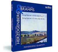 Mandelring Quartett - Brahms : Quatuor n° 3. Herzogenberg : Quatuors n° 1. Mandelring.