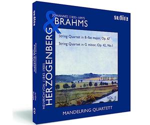 Mandelring Quartett - Brahms : Quatuor n° 3. Herzogenberg : Quatuors n° 1. Mandelring.