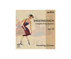 MANDELRING QUARTETT - SHOSTAKOVICH-STREICHQUARTETTE 5,7,9 (SACD) 11 TRACKS NEUF