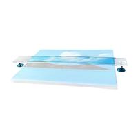 Mandeo du pont incliné - Classe de bras en acrylique pour artistes, maîtres et peintres | Support de peinture réglable en hauteur Repose pour tiroirs, projets artistiques, étudiants, travail créatif