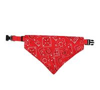 Mandkerchief à boucle réglable Collier triangulaire de boucle réglable pour tous les animaux de compagnie (L)