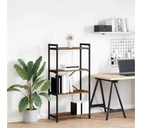 Mandloder Bibliothèque en bois recyclé 60 x 30 x 118 cm avec pieds réglables Style industriel pour salon, bureau