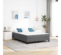 Mandloder Matelas Gris Clair 160x200 cm Housse Tissu King Size Design Moderne Grand Confort de Sommeil pour Chambre