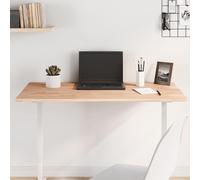 Mandloder Plateau de table rectangulaire, 100 x 50 x 1,5 cm, en bois de hêtre massif non traité, robuste, pour table de bar, bureau et table d'appoint, durable