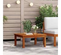 Mandloder Table d'appoint de jardin, 63 x 63 x 30 cm, en bois d'acacia massif, résistante aux intempéries, modulaire, pour balcon et terrasse, idéale pour tous les meubles de patio