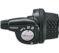 Manette de changement de vitesse rotative Shimano Nexus Revoshift platine 3S - Noir - Vélo loisir