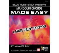 Mandolin Chords Made Easy, Large Print Edition / Recueil