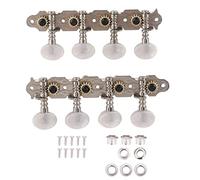 Mandolin Tuning Pegs 4L4R | 1:14 Gear Ratio for Accurate Tuning | Mandolin Machine Heads for 8 - String Mandolin/Mandola/Bouzouki | Complete Hardware Kit, Easy Installation