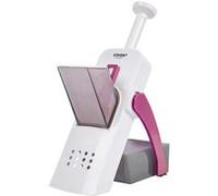 Mandoline 4 en 1 avec Pied Rétractable - SIESHU - ALTOBUY Rouge G