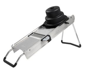 Mandoline Access avec 1 double-lame horizontale, 1 double peigne 4 & 10 mm et un poussoir