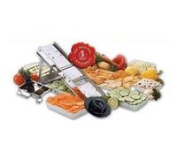 Mandoline Classique Inox 38 L avec Chariot Protection 3 et 10 mm