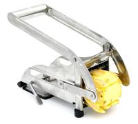 MANDOLINE DE CUISINE,Coupe-Frites Machine,avec 2 Lames De Coupe Interchangeables,pour des Frites Anglaises Ou Américains Maison