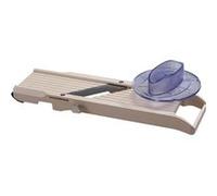 Benriner Mandoline japonaise Premium 64 mm - ABS/Inox - 3 lames + poussoir 65 mm