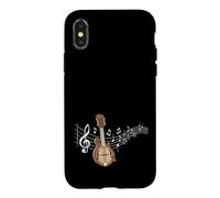 Mandoline Musique Bluegrass Coque pour iPhone X/XS