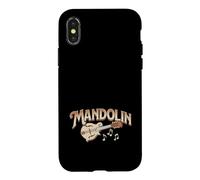 Mandoline Musique Bluegrass Coque pour iPhone X/XS